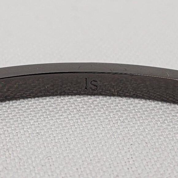 Lia Sophia Black Crystal Stud Bangle Bracelet - Picture 5 of 6